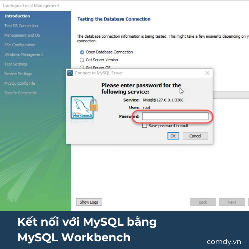 Kết nối với MySQL bằng MySQL Workbench